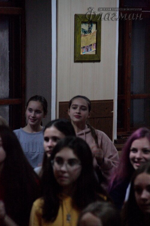 Делегация отряда на осенних каникулах в ДОЛ Буревестник